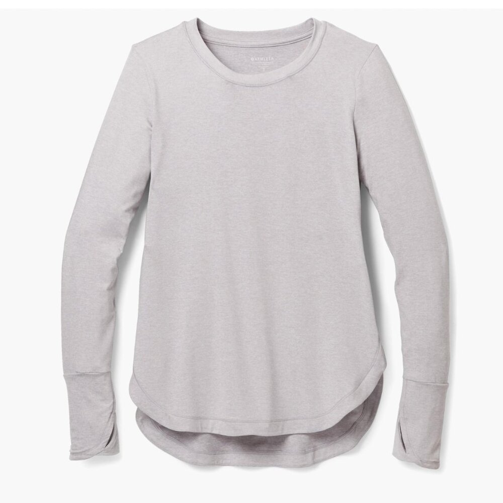 Athleta Uptempo Top - Norwegian Grey, Size M